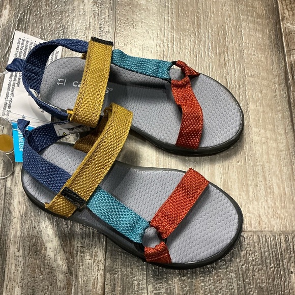 Carter's Kids Multicolor Light Up Sandals Size 11 - Picture 6 of 9